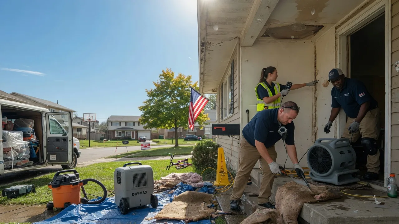 Water Damage Restoration in Temple, NH near me